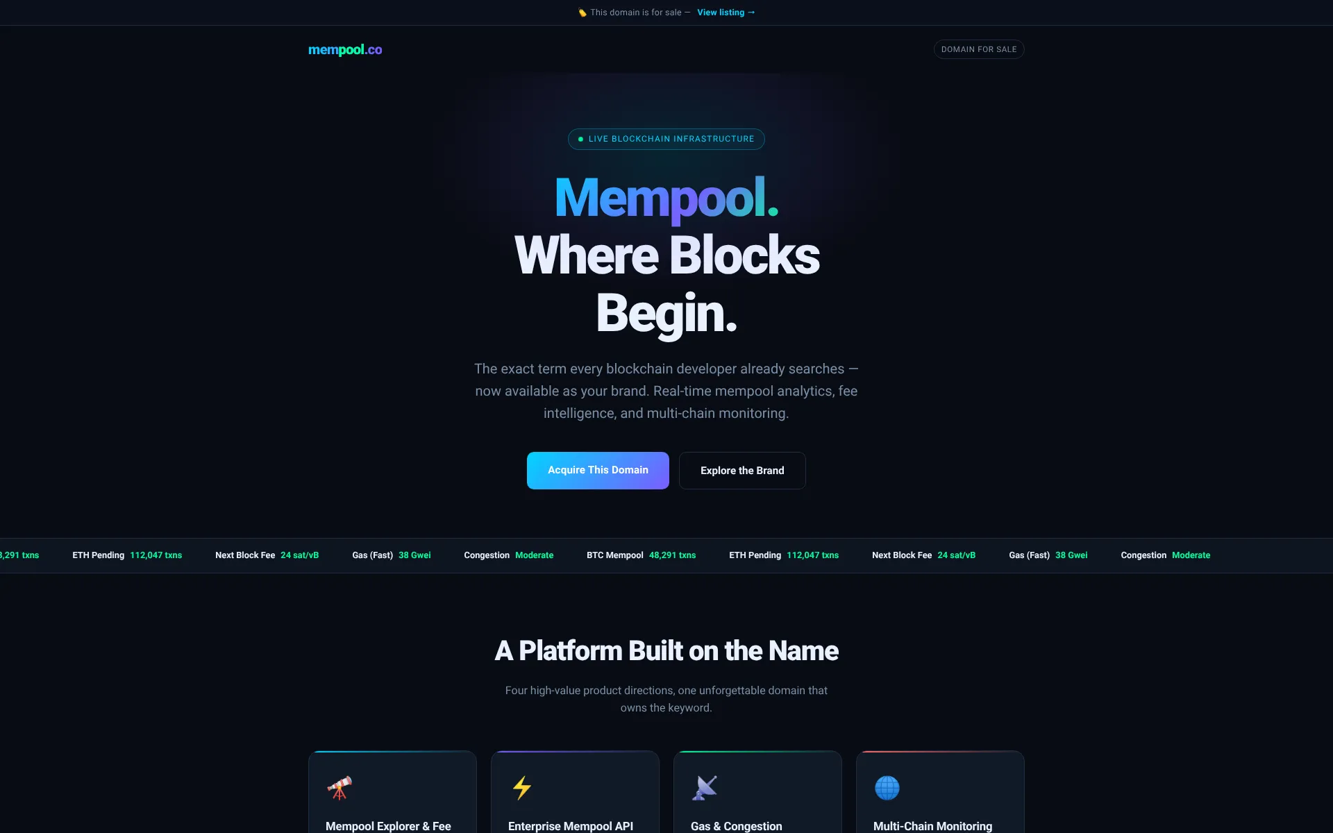 Mempool preview