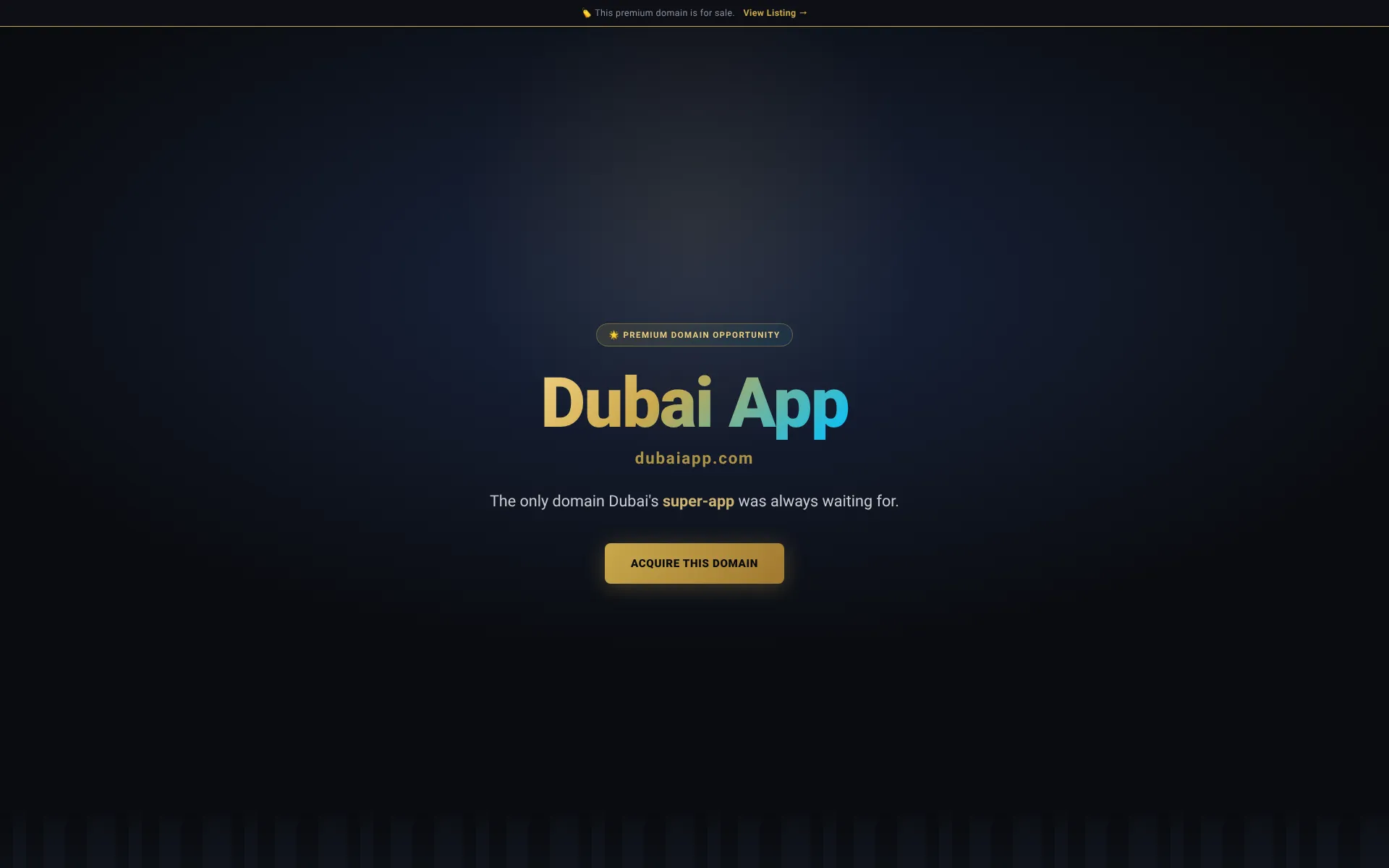 Dubai App preview